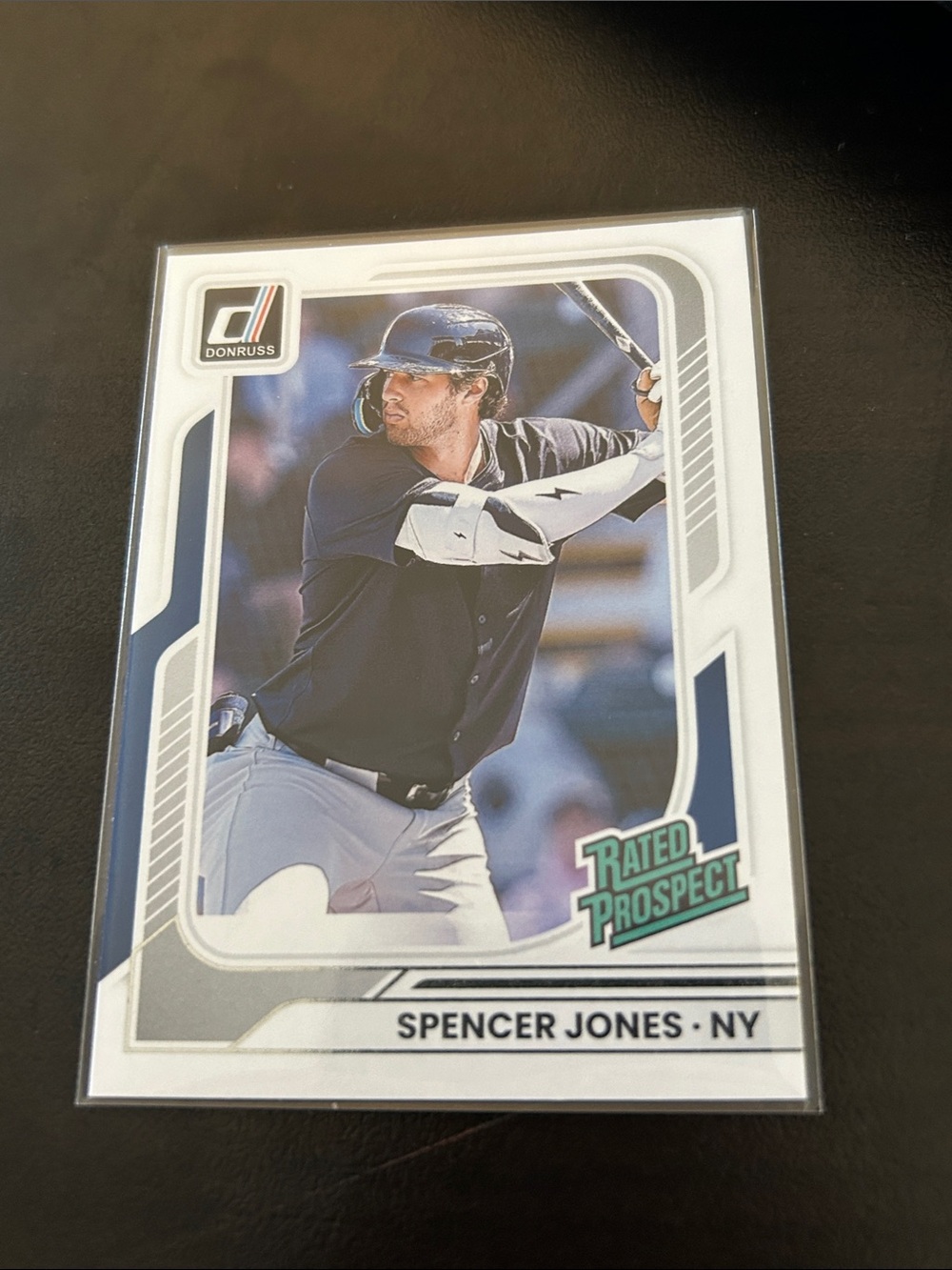 Donruss New York Yankees Spencer Jones Baseball Card - Rated Prospect